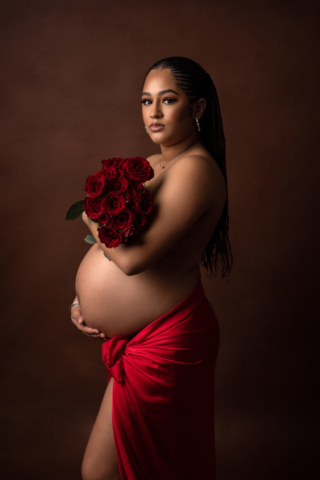 Grossesse_studio_fleurs