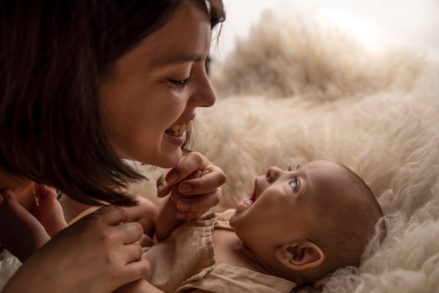 Portrait enfant maman